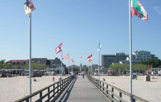 Strand Großenbrode Sonnenuntergang