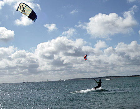 Kitesurfen